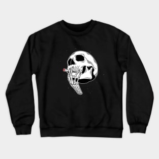 Skull SMoking Crewneck Sweatshirt